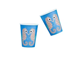 kubeczki-papierowe-koniki-morskie-250ml-8-szt