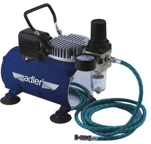 adler-kompresor-sprezarka-mini-do-aerografow-stan-nowy