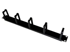 organizator-kabli-1u-19-5-plastikowych-uchwytow-czarny