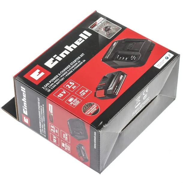 einhell-zestaw-startowy-18v-25ah-ladowarka-stan-nowy-napiecie-v-18-v