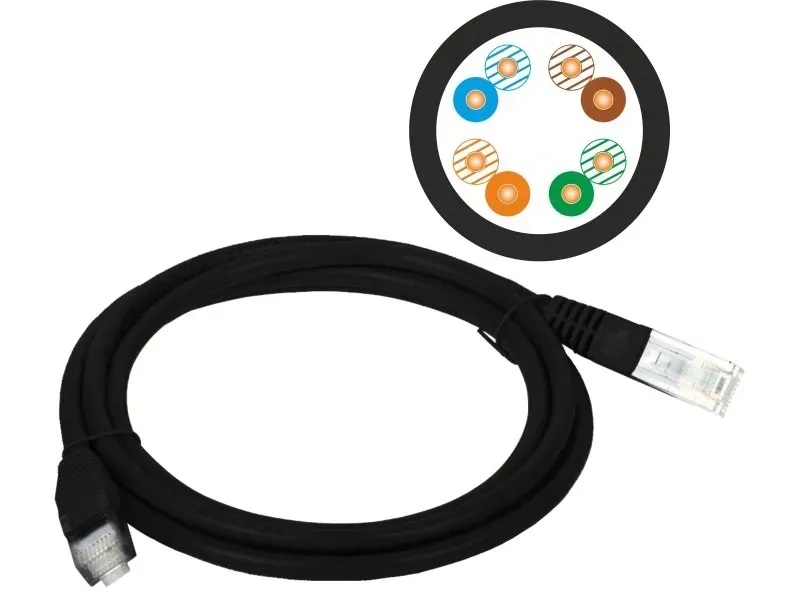patchcord-u-utp-kat-5e-pvc-0-5m-czarny