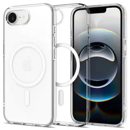 etui-spigen-liquid-crystal-mag-magsafe-na-iphone-16e-przezroczyste