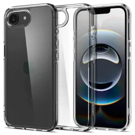 etui-spigen-ultra-hybrid-na-iphone-16e-przezroczyste