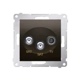 gniazdo-antenowe-satelitarne-podwojne-sat-sat-rtv-ac-modul-braz-mat-met