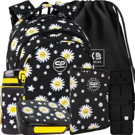 coolpack-plecak-szkolny-mlodziezowy-dla-dziewczynki-daisy-black-5w1-zestaw