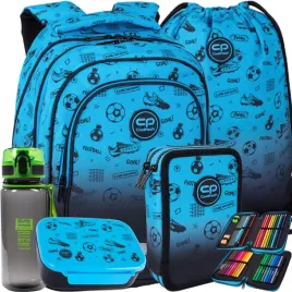 coolpack-fast-plecak-szkolny-mlodziezowy-football-blue-5w1-zestaw-piornik
