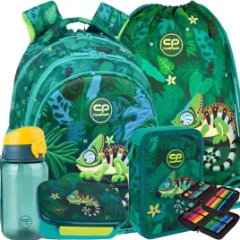 coolpack-plecak-szkolny-mlodziezowy-zestaw-piornik-worek-tropic-5w1