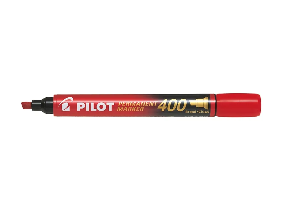 marker-permanentny-pilot-400-broad-sciety-czerwony-stan-nowy