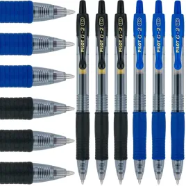 pilot-dlugopis-szkolny-biurowy-zelowy-g2-0-5mm-czarny-niebieski-zestaw