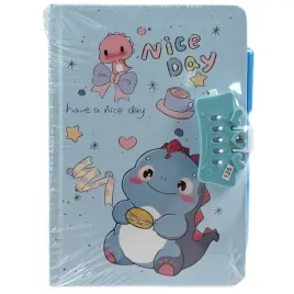 dinozaur-pamietnik-na-kod-zeszyt-z-dlugopisem-notes-na-haslo-b6-rozne-wzory