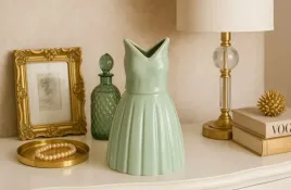 wazon-ceramiczny-sukienka-zielona