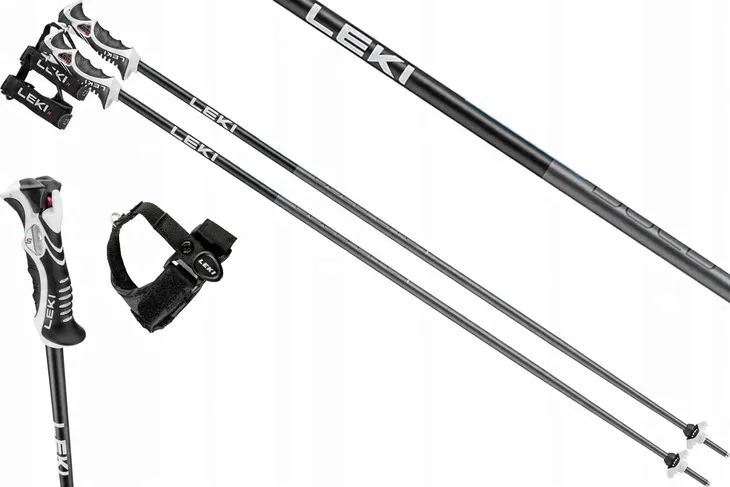 Kije zjazdowe narciarskie kijki na narty LEKI BOLD S 125 cm 65367433