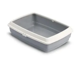 kuweta-otwarta-z-ramka-dla-kota-kociat-barry-king-handy-42x33x14cm-szara