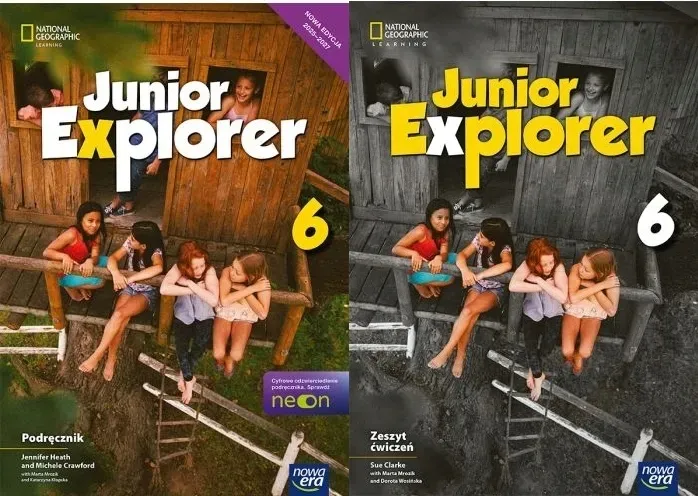 ZESTAW Junior Explorer 6 NEon Podręcznik + Ćwiczenie