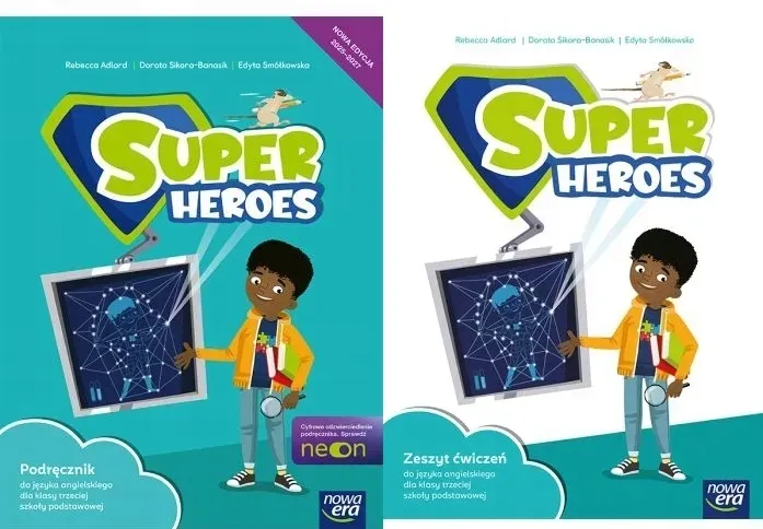 ZESTAW Super Heroes 3 NEon Podręcznik + Ćwiczenie