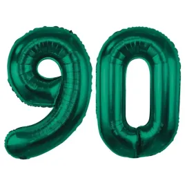 zestaw-balonow-liczba-90-zielony-butelkowy-39-2-elementy