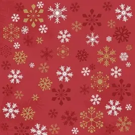 paper-design-serwetki-3-warstwowe-33x33-cm-trad-snow-czerwony-20-szt