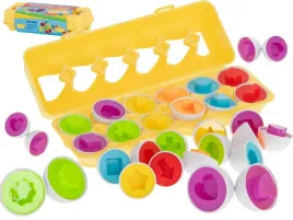 sorter-jajka-ukladanka-logiczna-edukacyjna-dopasuj-ksztalty-kolory-12-szt