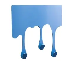 designerski-wieszak-drop-niebieski