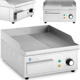 grill-elektryczny-plyta-grillowa-gladka-ryflowana-360-x-380-mm-2000-w