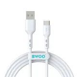 bwoo-kabel-usb-usb-c-2m-3a-bialy