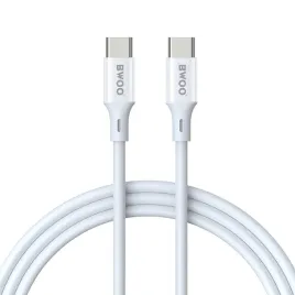 bwoo-kabel-usb-c-usb-c-2m-60w-abs-tpe-bialy