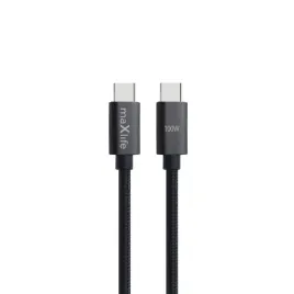 maxlife-kabel-mxuc-12-usb-c-usb-c-10-m-100w-czarny