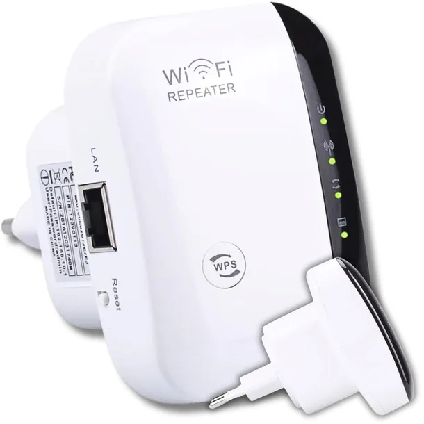 WZMACNIACZ SYGNAŁU WI-FI MOCNY REPEATER ROUTER MOCNY ZASIĘG 300 MB/S