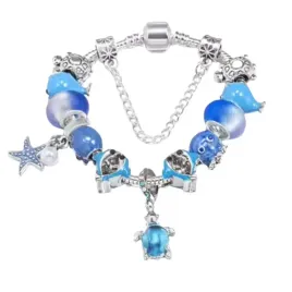 bransoletka-18-cm-morska-niebieska-charms-ocean-zolw-delfiny