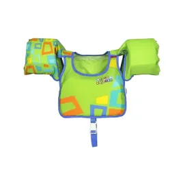 kamizelka-plywacka-bestway-aquastar-swim-pal-zielona