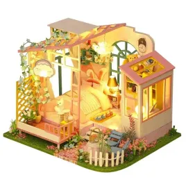 miniaturowy-domek-rozowa-antresola-do-sklejenia-prezent-kreatywny