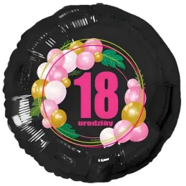 balon-foliowy-liczba-18-baloniki-czarno-rozowy-18-rnd