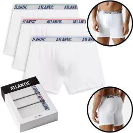 atlantic-szorty-meskie-dopasowane-dlugie-wl26-guma-zew-3mh237-bialy-l
