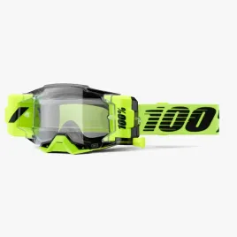 gogle-motocyklowe-100percent-armega-forecast-neon-zolty-fluo-przezroczysta-uv