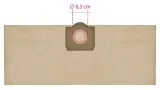 5x-workow-papierowych-do-parkside-pnts-1300-marka-odkurzacza-aeg-bosch-clatronic-delonghi-ehrle-einhell-electrolux-eta-fakir-gisowatt-hitachi-hoover-karcher-lavor-liv-parkside-philips-rowenta-thomas