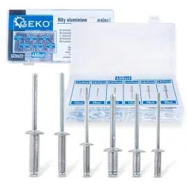 geko-nity-aluminiowe-zrywalne-450-szt-zestaw-6-rozmiarow-g03623