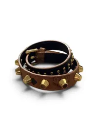 mcm-skorzana-bransoletka-visetos-cognac-studs
