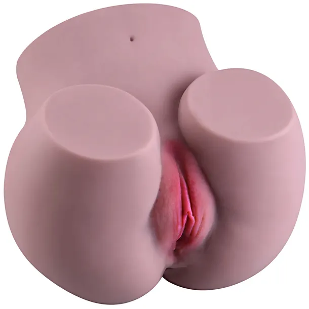 Brązowy Masturbator Męski Sztuczna Wagina Anus Pochwa Sex Replika 2 Kg