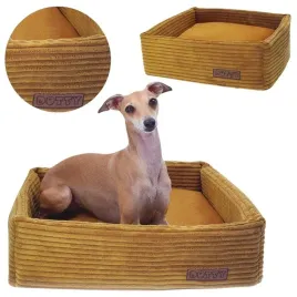 legowisko-dla-psa-dla-kota-kanapa-sofa-dla-psa-dotty-miodowy-zolty-sztruks
