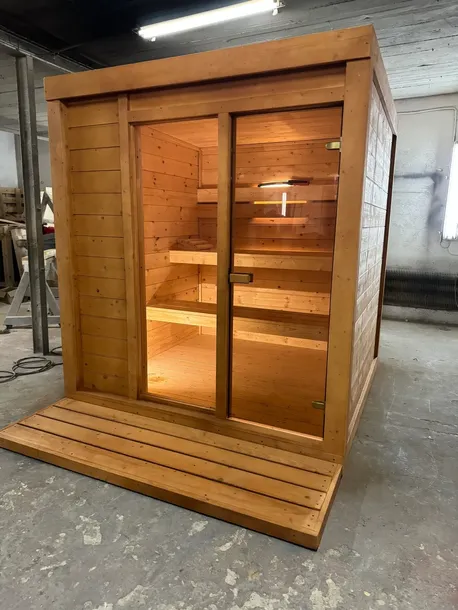 SAUNA OGRODOWA OCIEPLONA SAUNA 4-6 OSÓB
