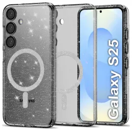 etui-do-samsung-s25-brokatowe-do-magsafe-clear-shine-szklo-na-ekran