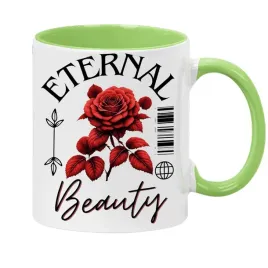 kubek-ceramiczny-zielony-330-ml-kwiaty-rozne-wzory