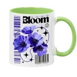 kubek-ceramiczny-zielony-330-ml-kwiaty-rozne-wzory