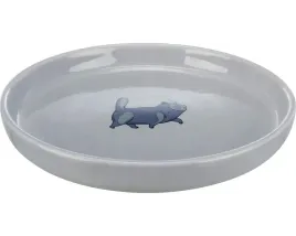 miska-ceramiczna-dla-kota-niska-plaska-szeroka-z-obrazkiem-trixie-06l-23cm