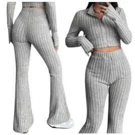 spodnie-dzwony-z-dlugimi-nogawkami-bluzka-crop-top-komplet-modny-l-xl