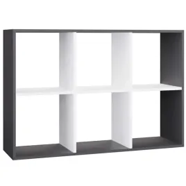 regal-komorowy-2x3-110-cm-na-ksiazki-zabawki-antracyt-bialy