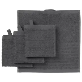 ikea-vagsjon-recznik-ciemnoszary-30x30-cm-4-szt-do-rak-do-twarzy-reczniczki