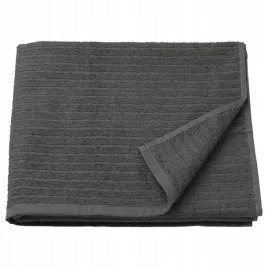 recznik-kapielowy-70x140-duzy-ikea-bawelniany-vagsjon-ciemnoszary-grafit