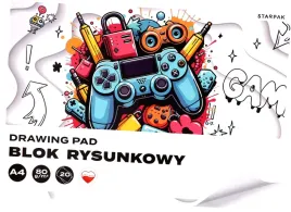 blok-rysunkowy-gaming-pad-bialy-a4-20-kartek