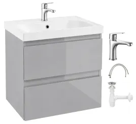 szafka-lazienkowa-wiszaca-z-umywalka-i-bateria-chrom-szary-polysk-60cm